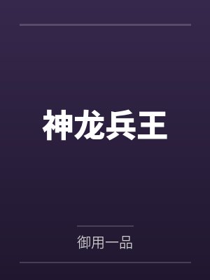 神龙兵王